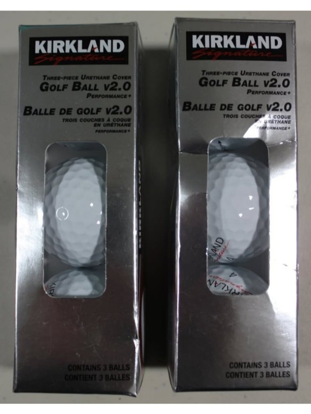 Kirkland Signature v2.0 Golf Balls - 2 Sleeves (6 Balls Total) NIB